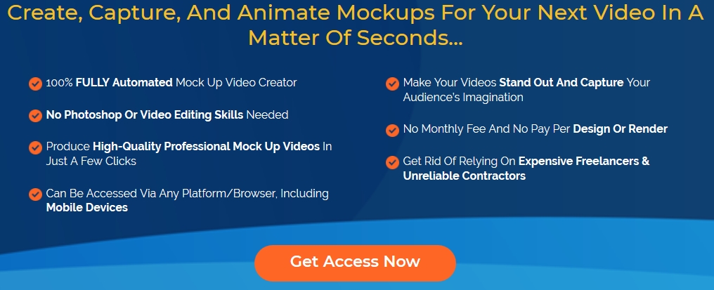 Effortlessly Create Gorgeous Mock Up Videos That Make...