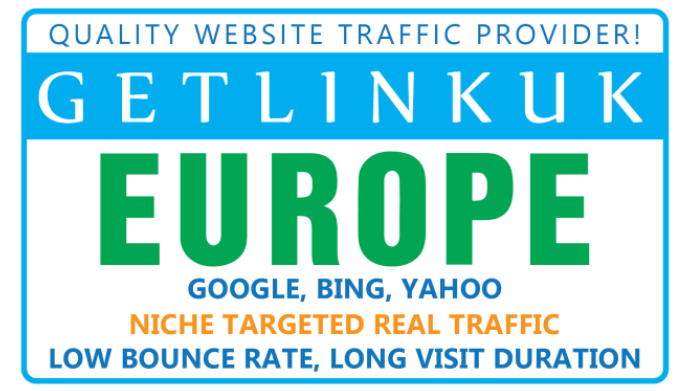 30 Days Unlimited EUROPE Targeted Real Organic and Un...