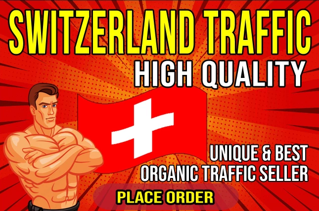 ONE MONTH UNLIMITED Switzerland Organic Visitors Traf...