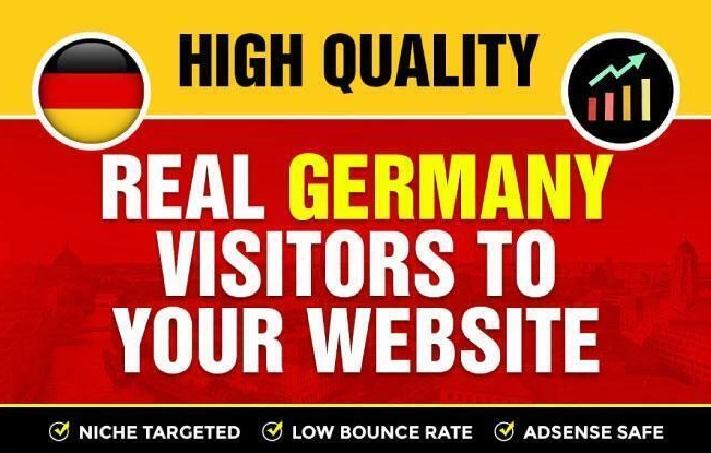 Targeted 100,000 germany Real and unique visitors tra...