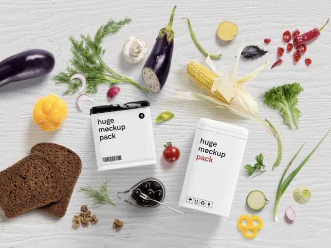 I will put your logo on product, food, beverage moc...