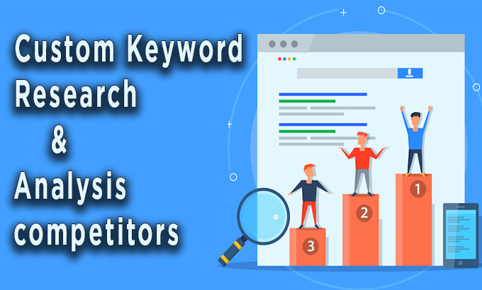 Run in depth keyword research & competitors analy...