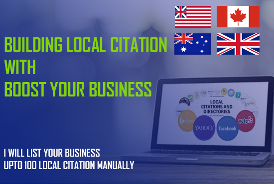 I will manually add your business in top 20 local cit...