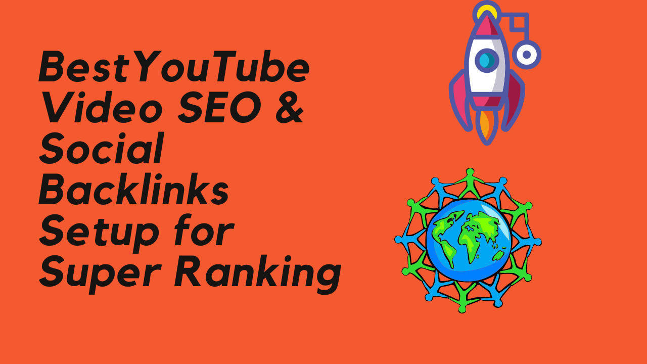I will do best YouTube Video SEO and Social media bac...
