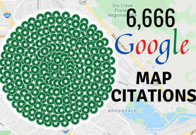 I will create 6666 google maps citations for local bu...