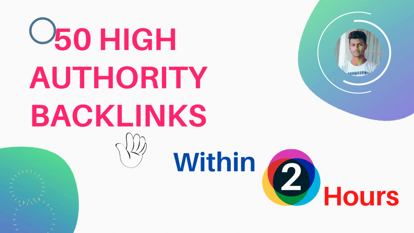 I will do 50 manual high authority quality seo dofollow backlinks link building