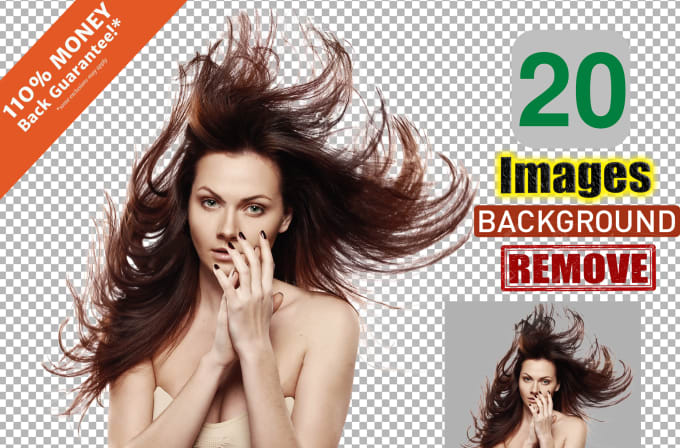 I will do 20 images background removal and fast deliv...