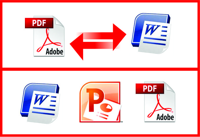 I will convert pdf to Word and Word to pdf or other D...