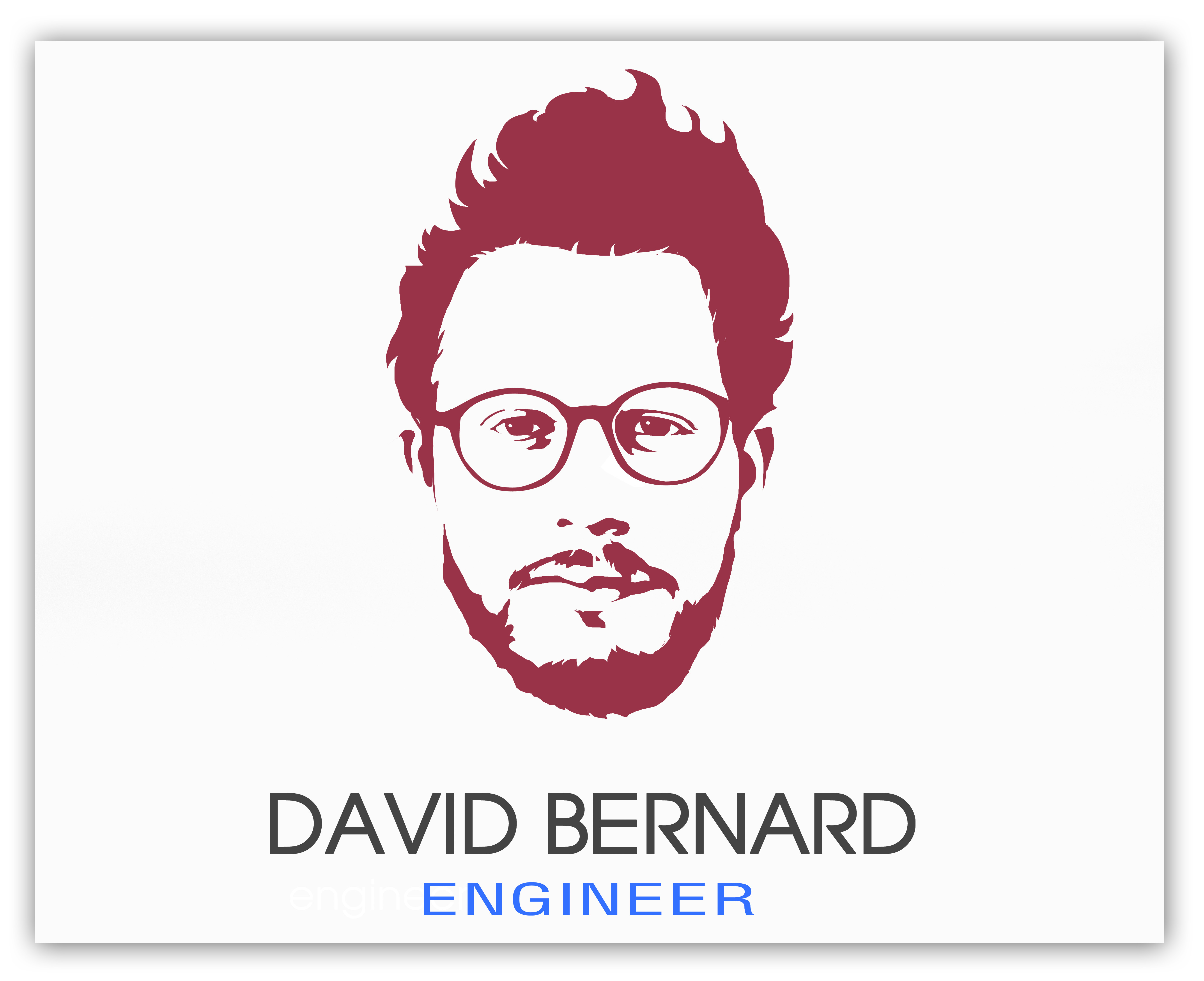 DESIGN for you a portrait logo