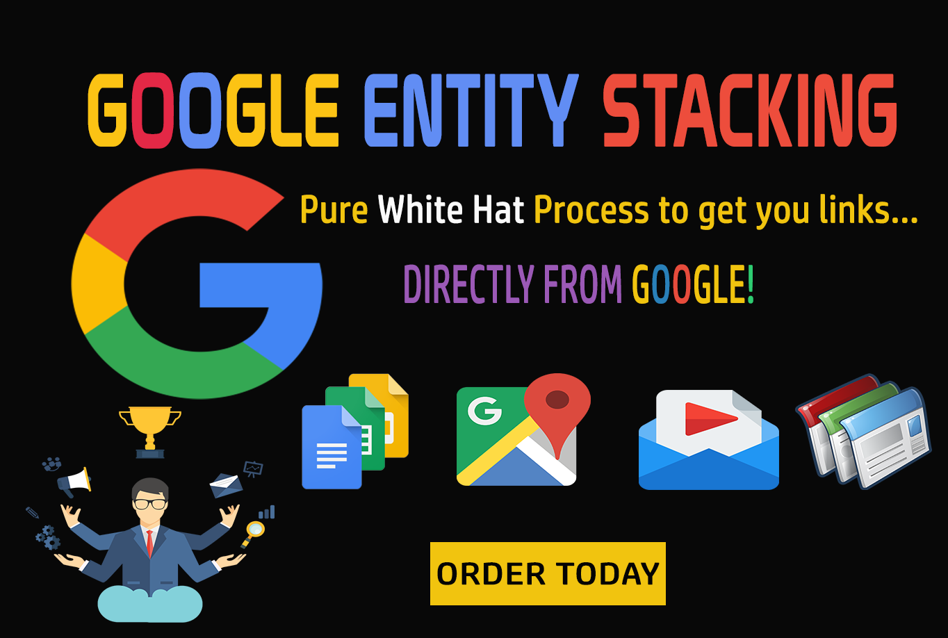 Google Entity Stack-GET POWERFUL LINKS FROM GOOGLE OW...