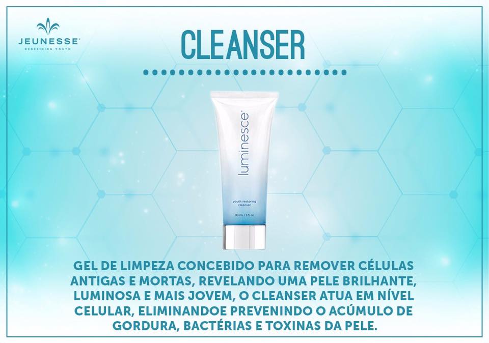 LUMINESCE&trade YOUTH RESTORING CLEANSER Comece sua r...