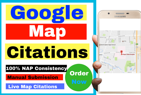 Do 100 Live Google Map Citations Local Business Listi...