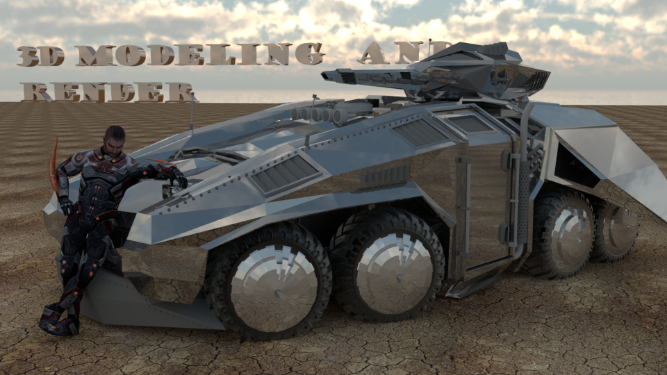 High Quality 3d Model And Photorealistic Rendering