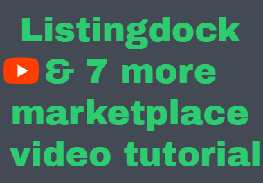 Listingdock & 7 more affiliate marketplace video tutorial