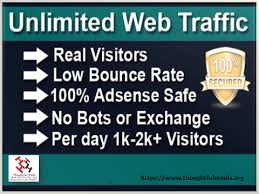 12000 Organic real traffic visitors with low bounce rate