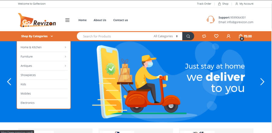 Create Wordpress website with Content and images