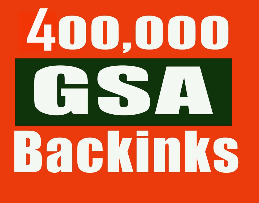 Create 400,000 verified GSA seo Backlinks for video, website, blog