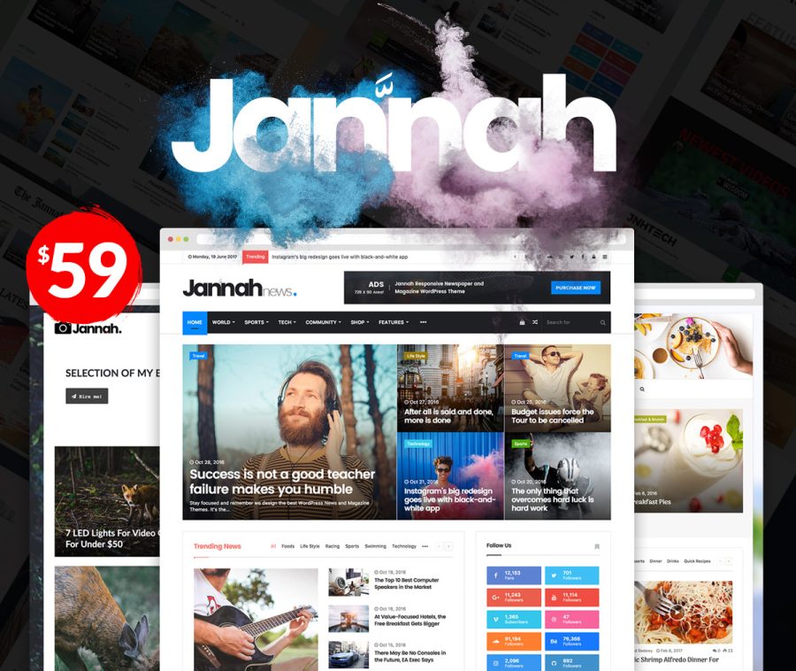 Install Jannah ( Premium Newspaper Style) Theme on your wordpress