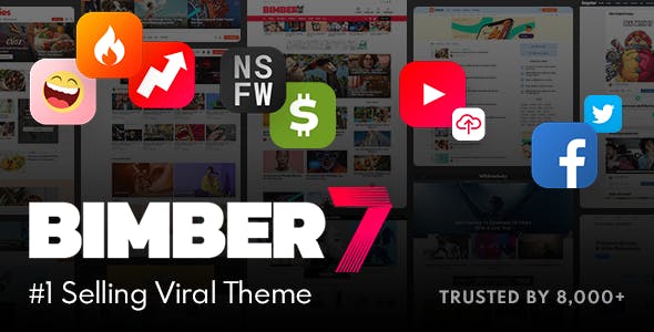 Install Premium Viral Magazine theme Bimber on your wordpress