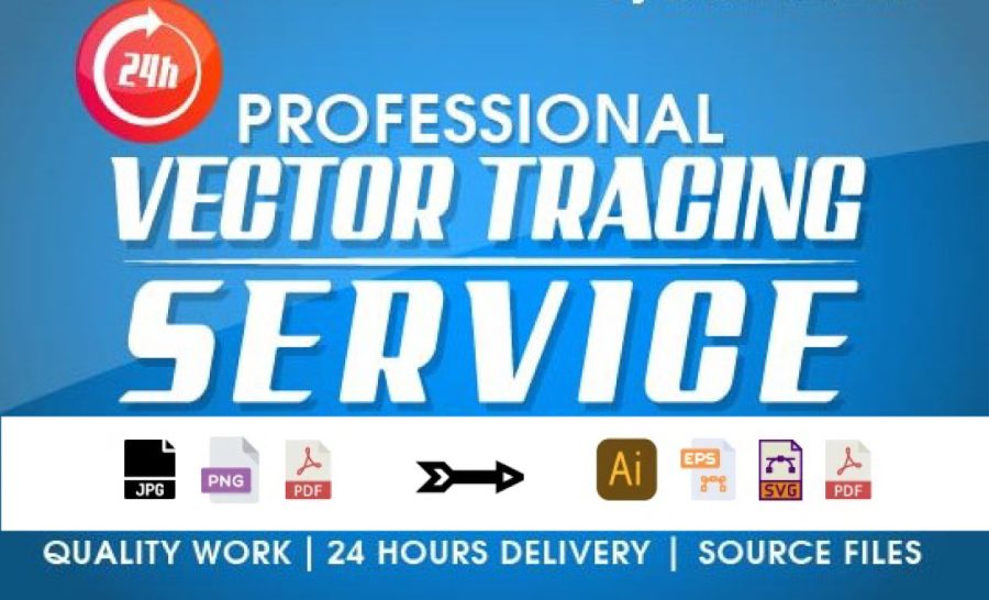 I will vectorize logo, convert to vector, vector tracing