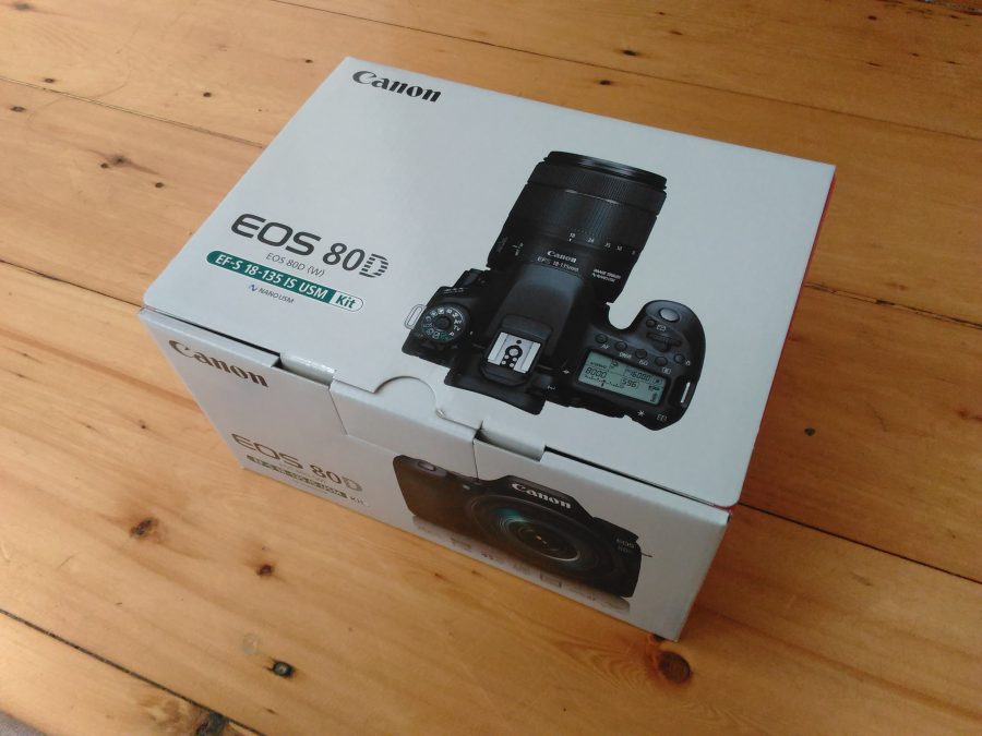 CANON EOS 80D W/EF-S 18-135 IS USM LENS