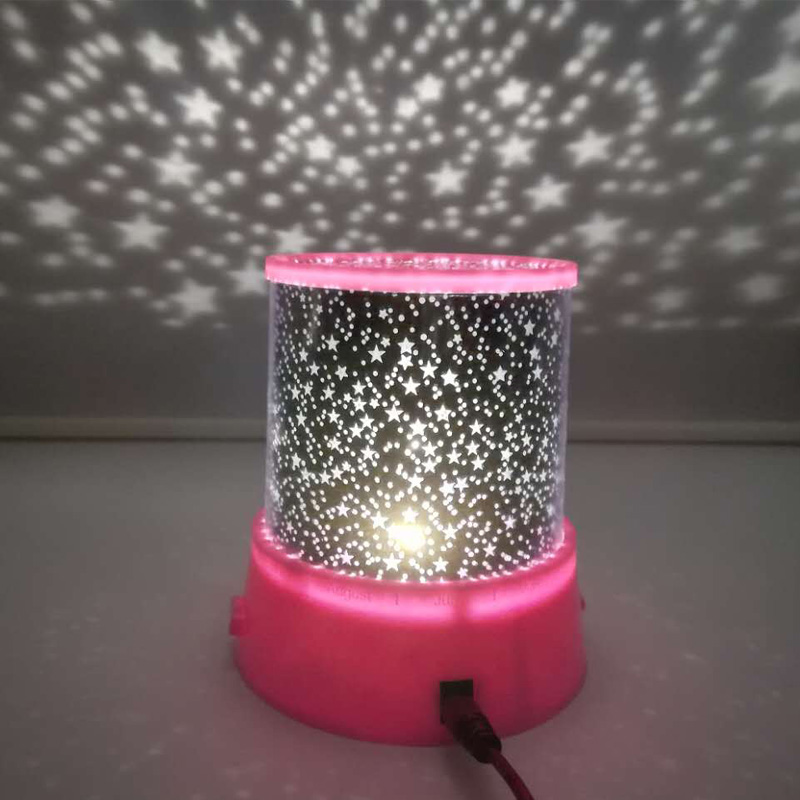 Children Kids Baby Sleep luminaria colorful USB Projection lamp lights