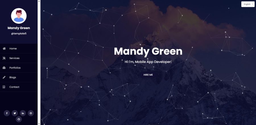 Create your professional online resume and portfolio website