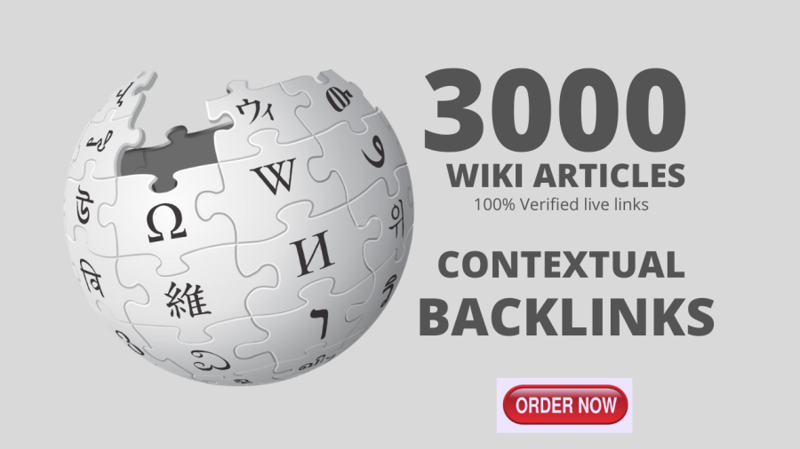 3000 High Authority Wiki Contextual Backlinks To Boost Website Rankings