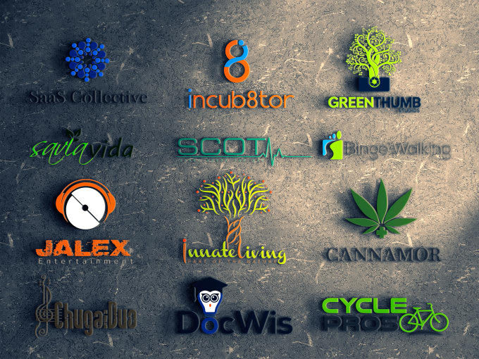 Outstanding 3D professional business logo in 5 hrs 