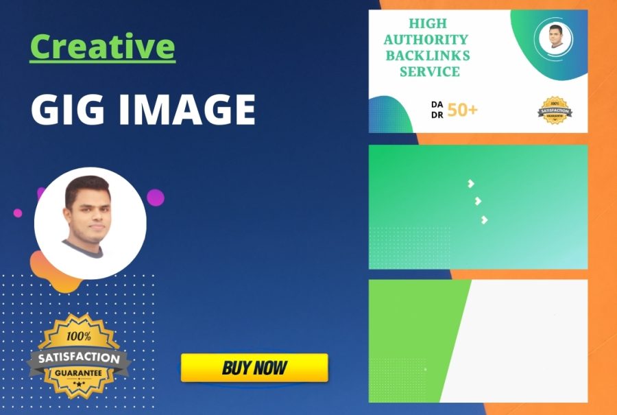I will design creative fiverr and seoclerk gig image, thumbnail, website banner