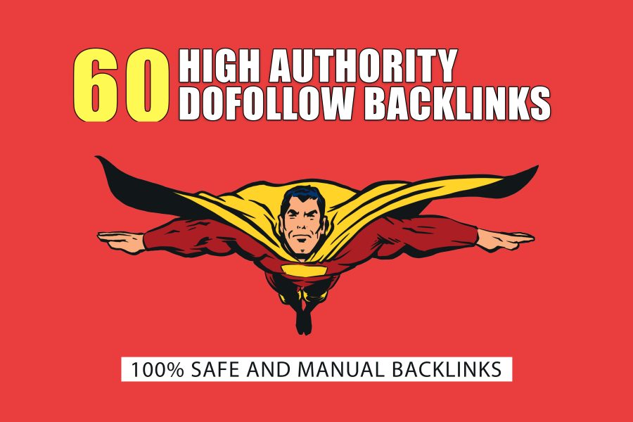 I will do 50 high authority dofollow backlinks manually