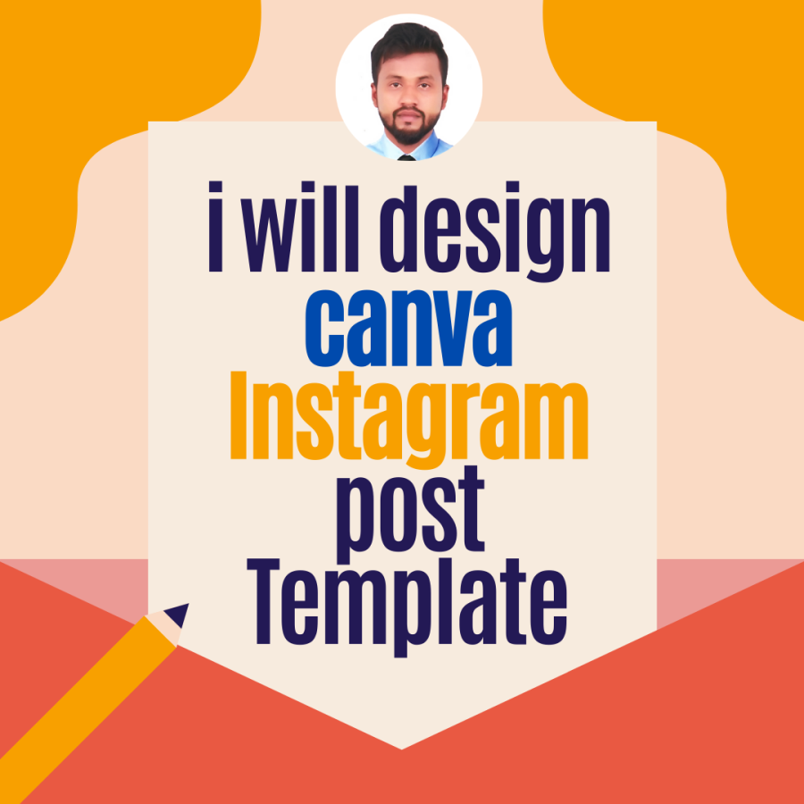 i will design canva Instagram post Template