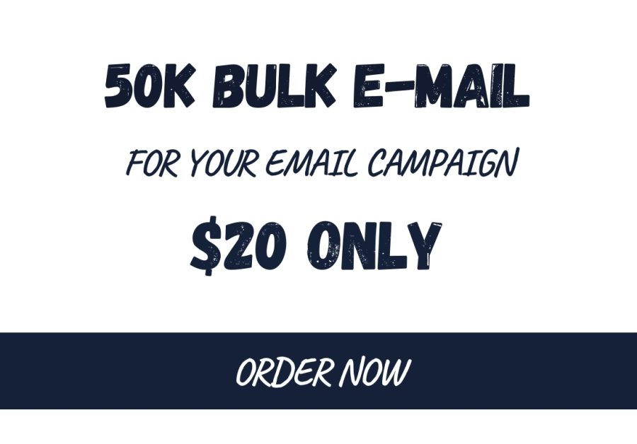 I Will Collect 50K Valid Email List For Your Email Campaign