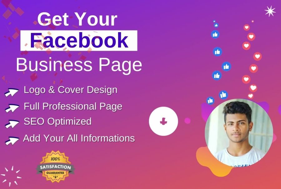 I will create, optimize and manage your Facebook business page 