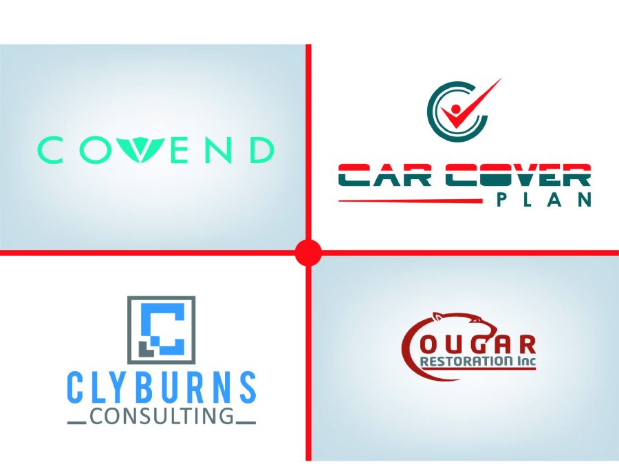 I will do flat minimalist logo design for your company