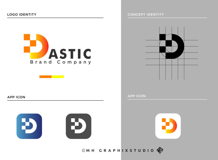 I will do creative, unique, modern business logo design