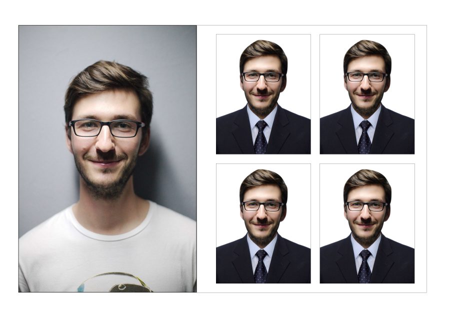 I will do passport size photo editing, retouching with photoshop 2020