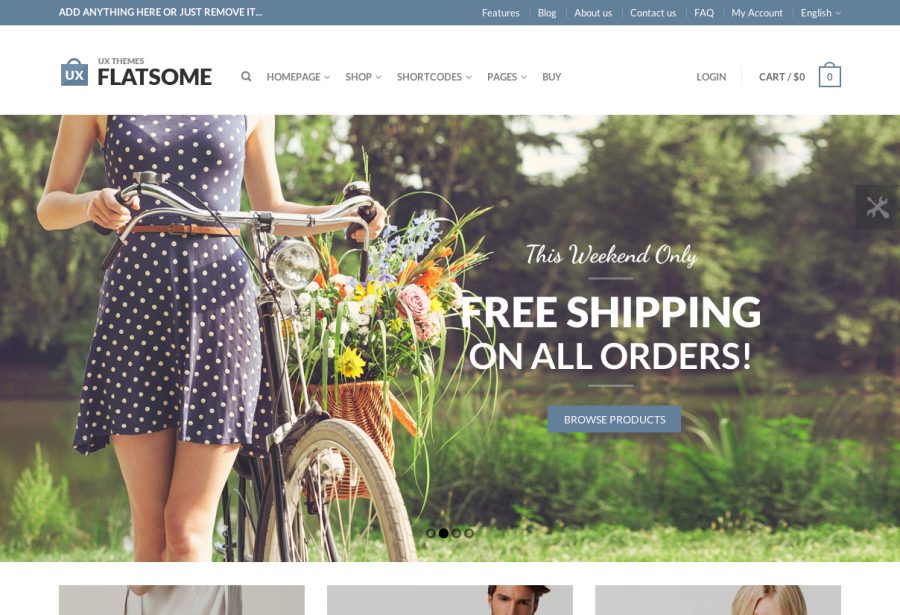 SEO ready responsive eCommerce website