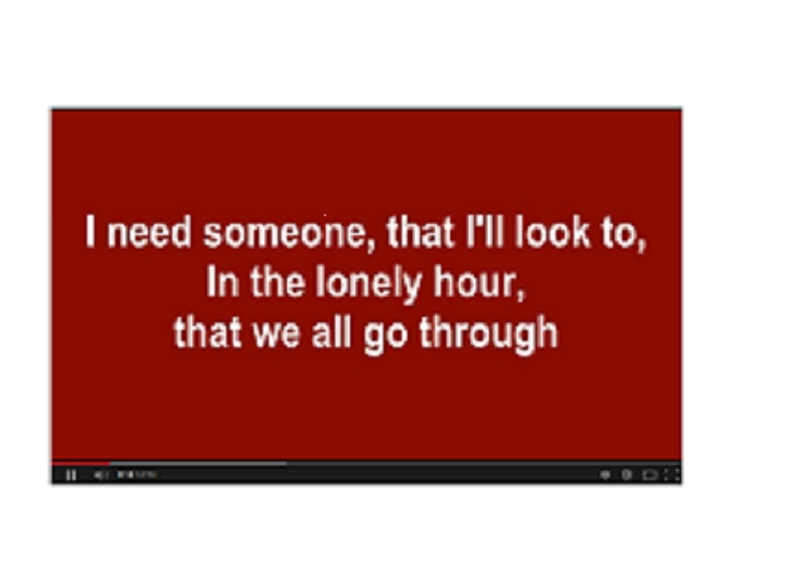 I will make an on-screen lyric video of any song