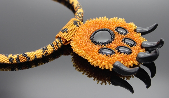 Necklace "Stay Away" 