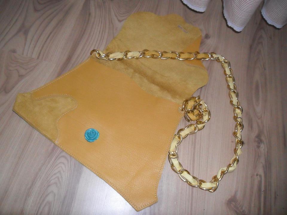 Unique genuine leather bag 