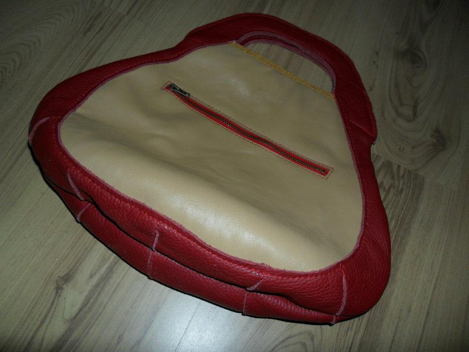 SOLD OUT - Unique genuine leather hand bag 
