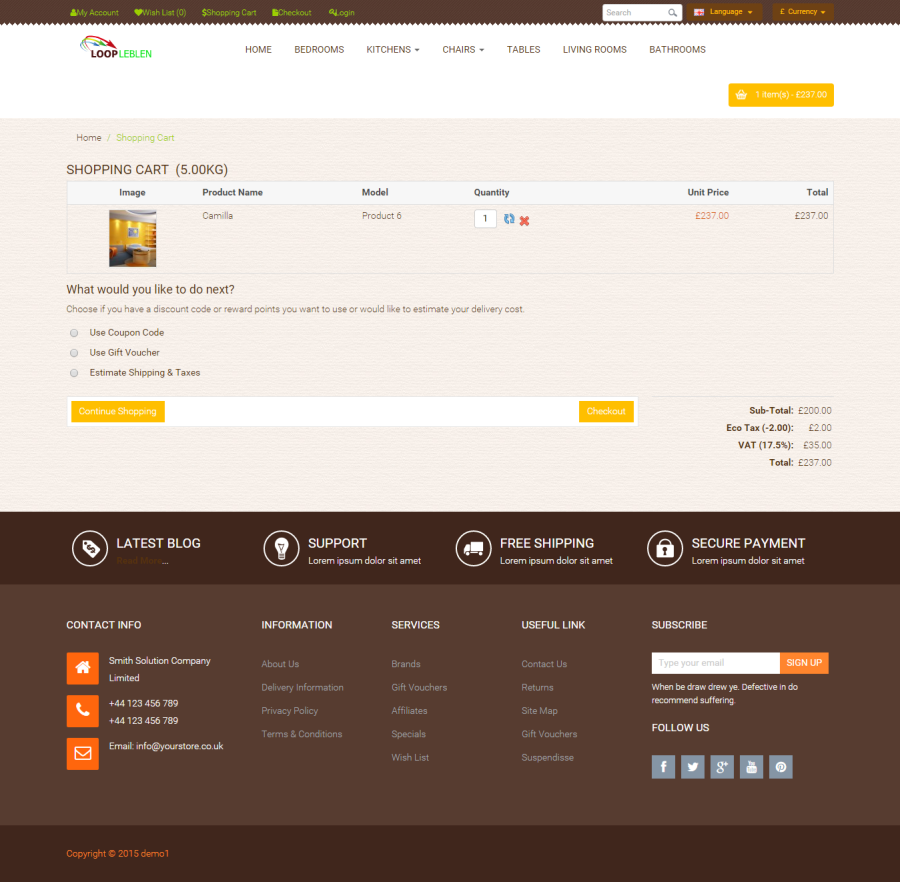 Ecommerce Website, Online Store for your Business