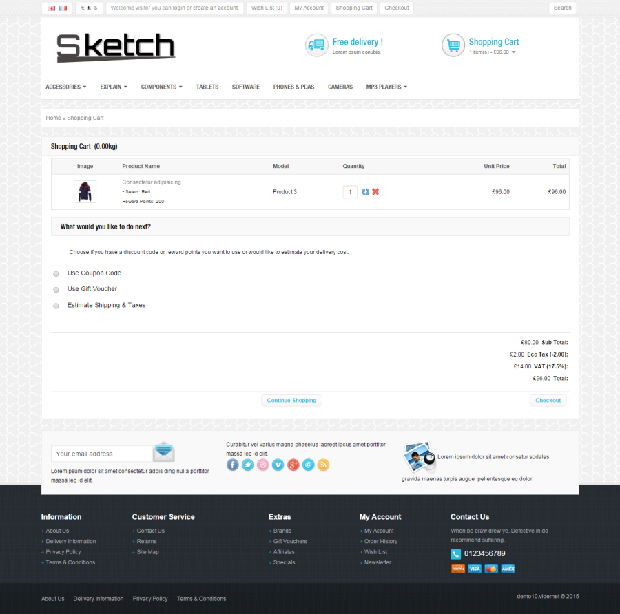 Ready Responsive eCommerce Shop