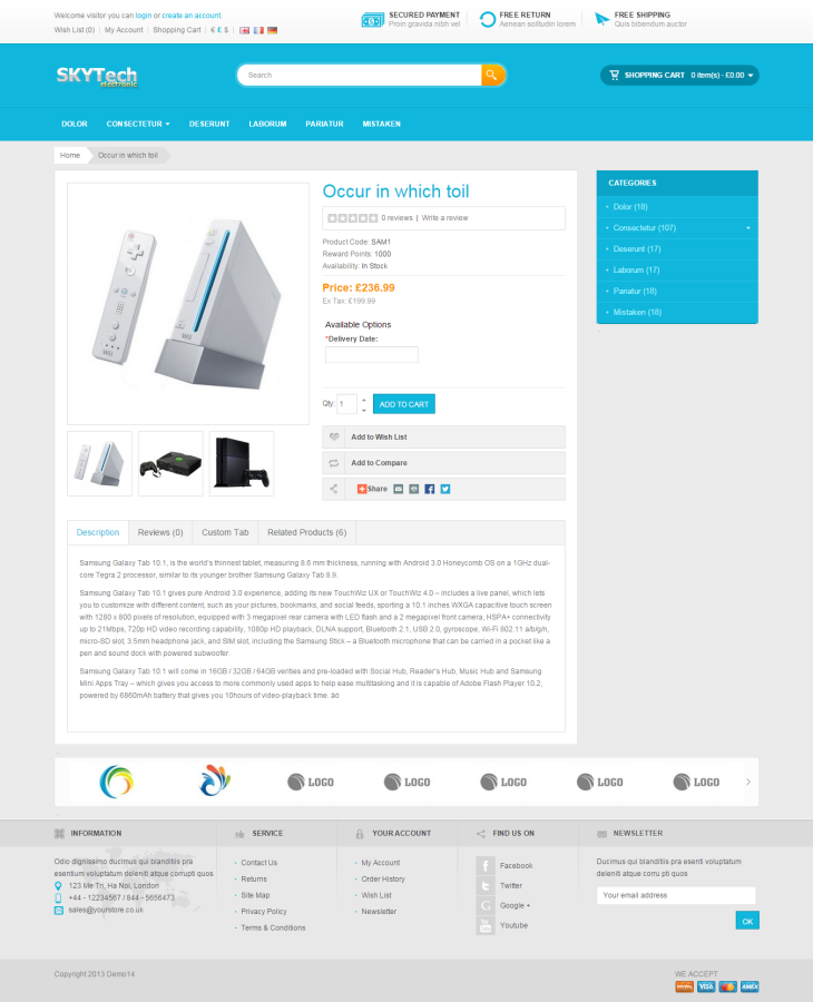 Exclusive Ecommerce Website, Online Store Business 