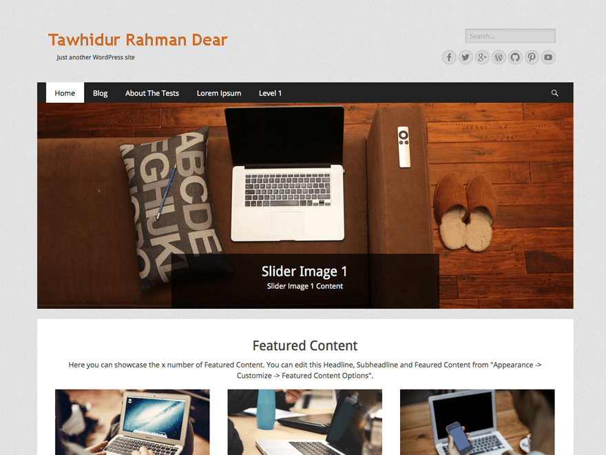 ​Corporate website for small business