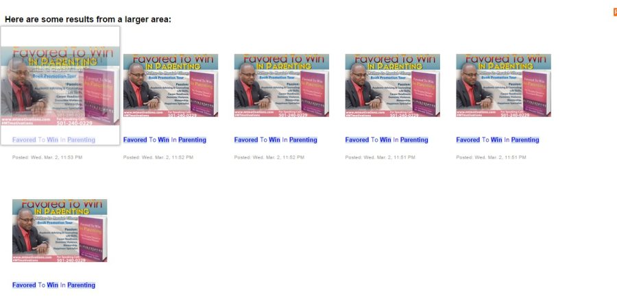 Post your ads 75 times on backpage 