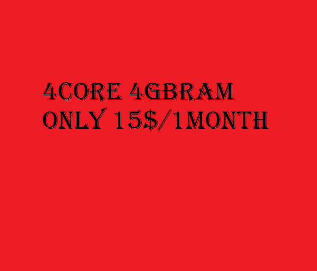VPS WINDOWS 4CORE 4GBRAM