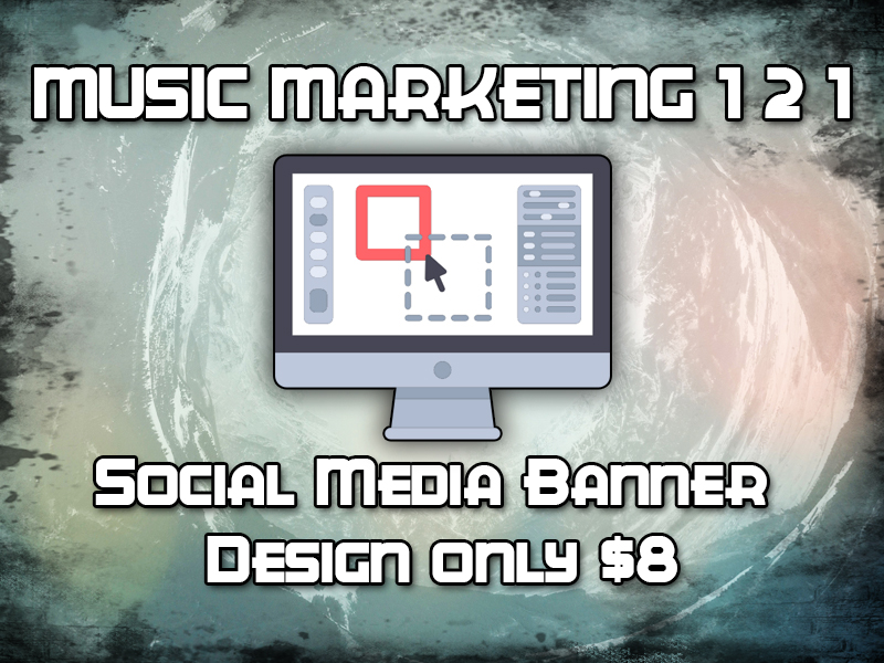Banner Design For Up To 4 Social Media Accounts