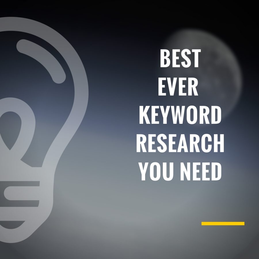 BEST EVER KEYWORD RESEARCH with LOWEST COMPETITION